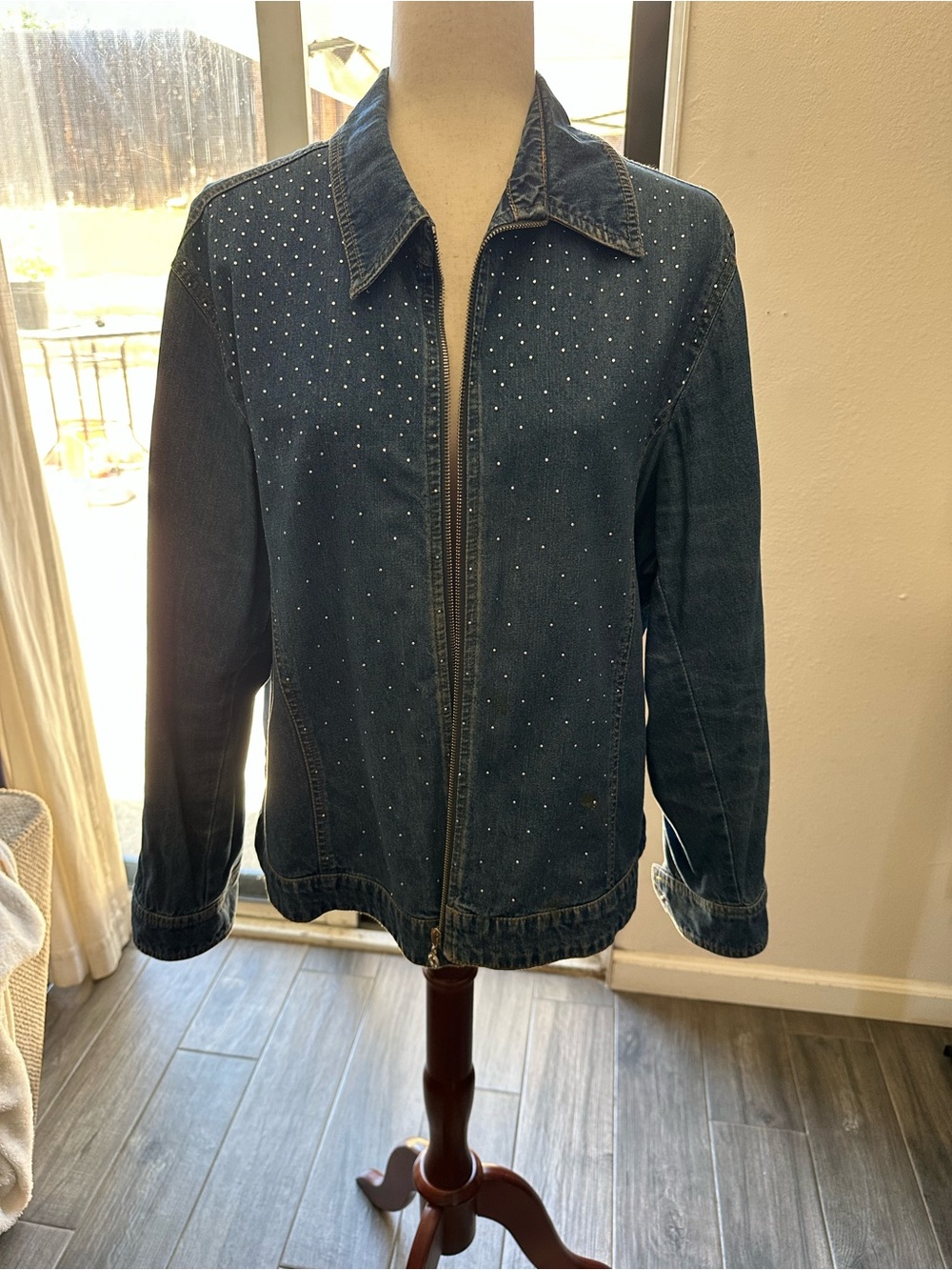 Cathy Daniels Light Blue Denim Shirt